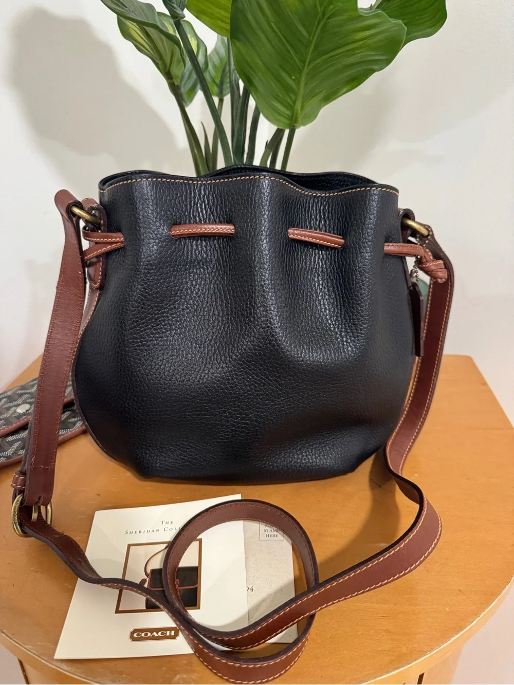 Coach Sheridan drawstring bucket bag